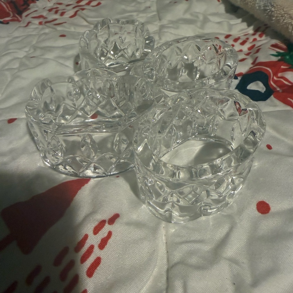 Elegant Clear Glass Votive Holders